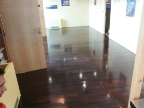 Ponçage parquet